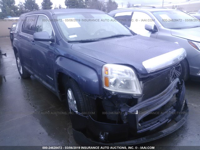 2GKALMEK4D6367644 - 2013 GMC TERRAIN SLE GRAY photo 1