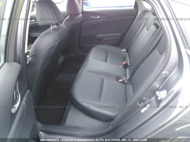 19XZE4F90KE010799 - 2019 HONDA INSIGHT TOURING GRAY photo 8