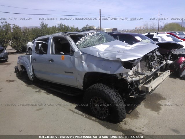 3TMLU42NX7M010995 - 2007 TOYOTA TACOMA DOUBLE CAB 银色 照片 1