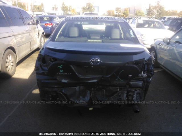 5YFBURHE9EP105263 - 2014 TOYOTA COROLLA L/LE/LE PLS/PRM/S/S PLS GRAY photo 6