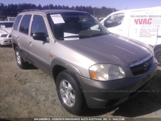 4F2YU081X1KM06572 - 2001 MAZDA TRIBUTE LX/ES BEIGE photo 1