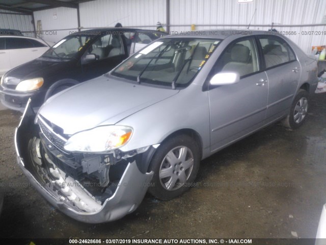 1NXBR32E37Z778803 - 2007 TOYOTA COROLLA CE/LE/S SILVER photo 6