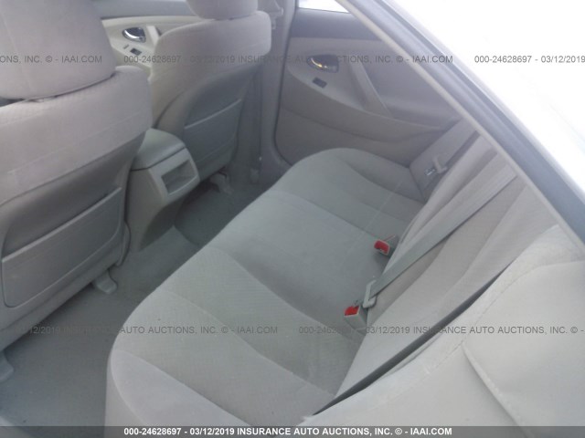 4T4BE46K58R034595 - 2008 TOYOTA CAMRY CE/LE/XLE/SE WHITE photo 8