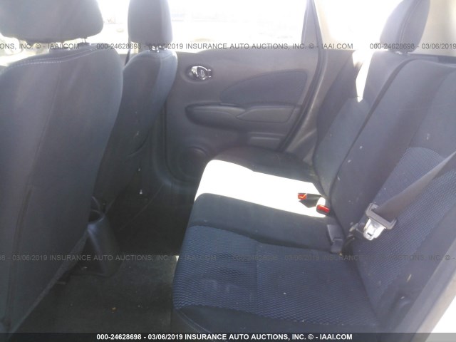 3N1CE2CP3GL370054 - 2016 NISSAN VERSA NOTE S/S PLUS/SV/SL/SR WHITE photo 8