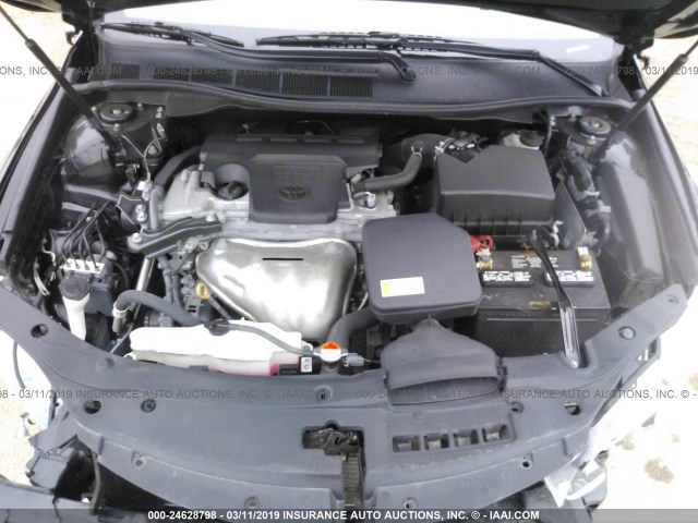 4T1BF1FK8GU126403 - 2016 TOYOTA CAMRY LE/XLE/SE/XSE BLACK photo 10