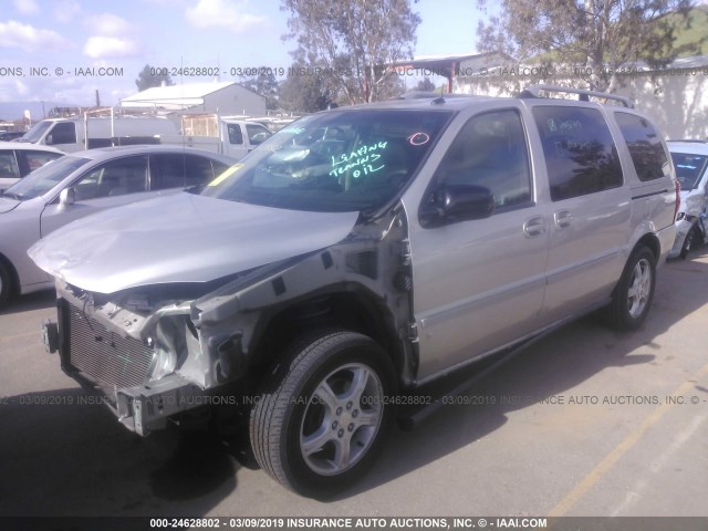 1GNDV33L86D184770 - 2006 CHEVROLET UPLANDER LT SILVER photo 2