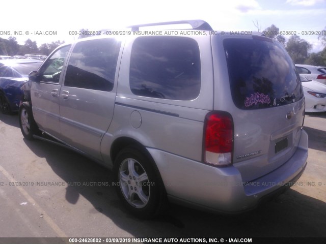 1GNDV33L86D184770 - 2006 CHEVROLET UPLANDER LT SILVER photo 3