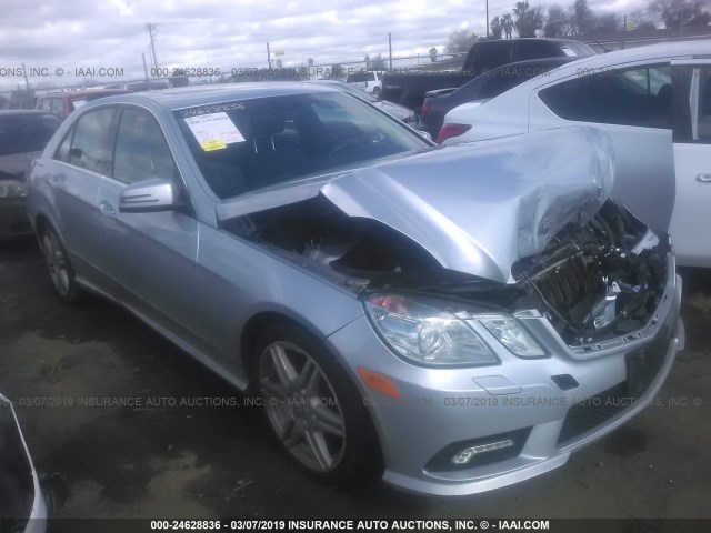 WDDHF5GB5BA284315 - 2011 MERCEDES-BENZ E 350 SILVER photo 1