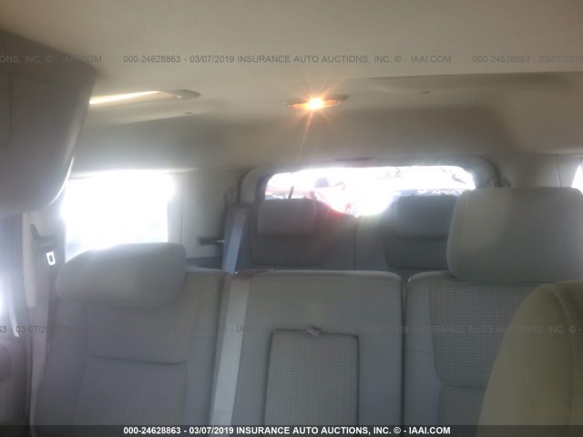 1J8HH48P17C673000 - 2007 JEEP COMMANDER SILVER photo 8