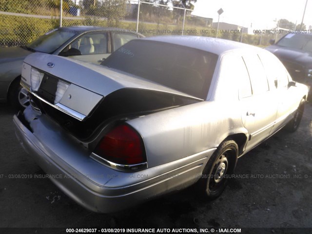 2FAHP71WX6X145539 - 2006 FORD CROWN VICTORIA POLICE INTERCEPTOR GRAY photo 4