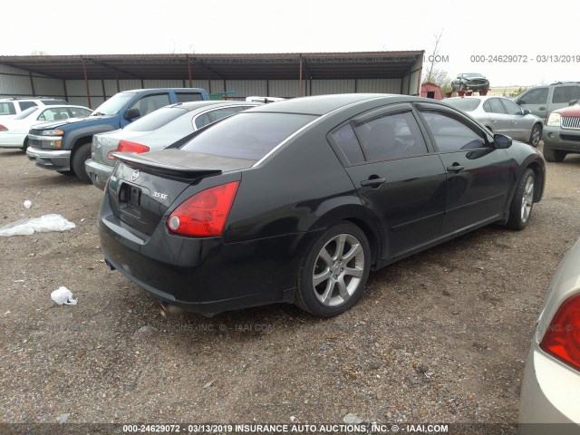 1N4BA41E97C819322 - 2007 NISSAN MAXIMA SE/SL BLACK photo 4