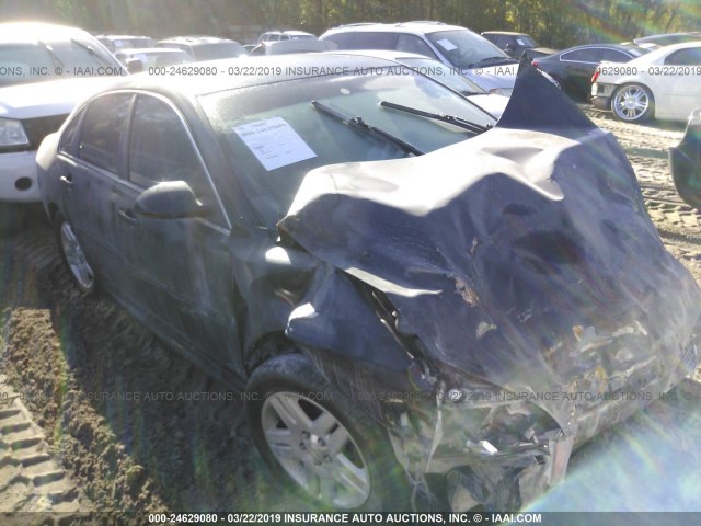 2G1WB5E35F1114652 - 2015 CHEVROLET IMPALA LIMITED LT BLACK photo 1