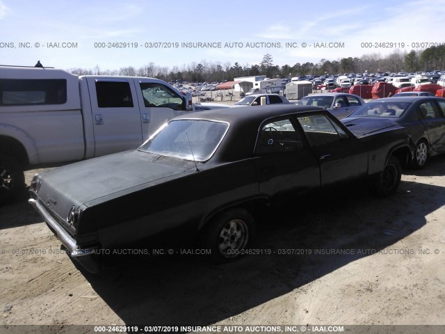 156695S257913 - 1968 CHEV BELAIR  BLACK photo 4