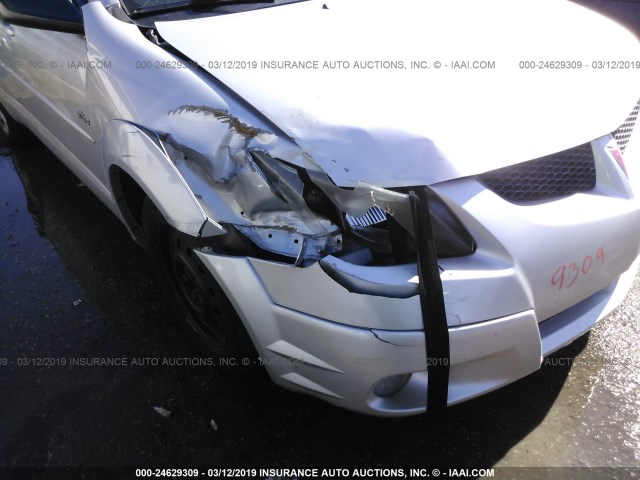 5Y2SL62814Z439960 - 2004 PONTIAC VIBE SILVER photo 6