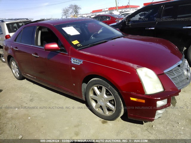 1G6DC67AX80182315 - 2008 CADILLAC STS RED photo 1