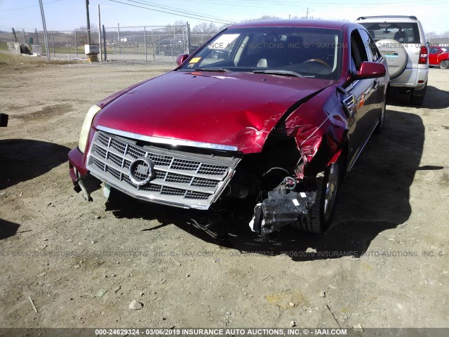 1G6DC67AX80182315 - 2008 CADILLAC STS RED photo 6