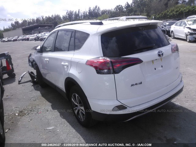 2T3WFREV2JW513040 - 2018 TOYOTA RAV4 ADVENTURE/XLE 白色 照片 3