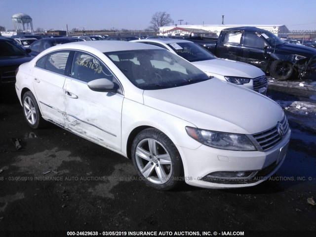 WVWBP7AN1EE540510 - 2014 VOLKSWAGEN CC SPORT WHITE photo 1