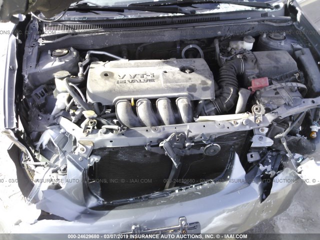 2T1BR32E67C853382 - 2007 TOYOTA COROLLA CE/LE/S GRAY photo 10