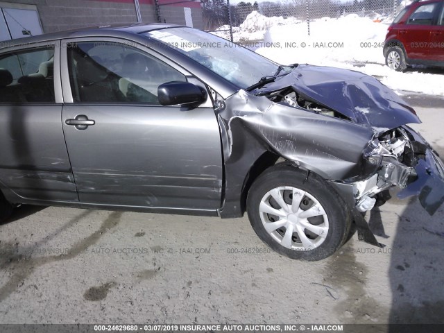 2T1BR32E67C853382 - 2007 TOYOTA COROLLA CE/LE/S GRAY photo 6