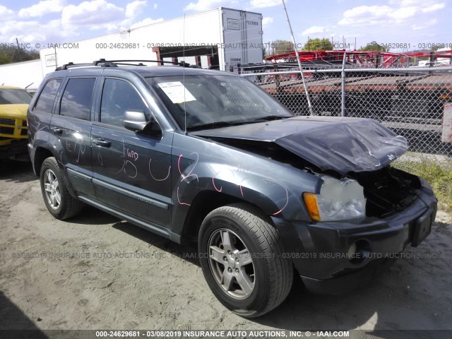 1J8HS48P27C641237 - 2007 JEEP GRAND CHEROKEE LAREDO/COLUMBIA/FREEDOM 灰色 照片 1
