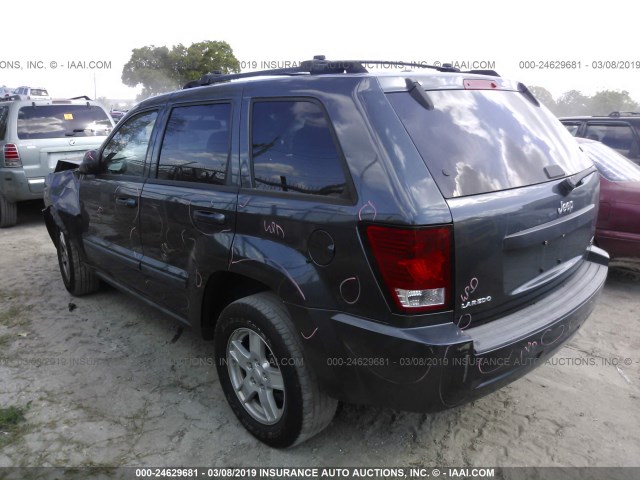 1J8HS48P27C641237 - 2007 JEEP GRAND CHEROKEE LAREDO/COLUMBIA/FREEDOM 灰色 照片 3