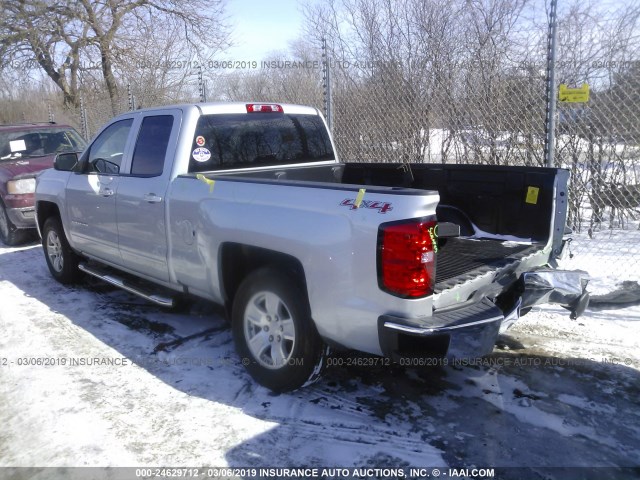 1GCVKRECXHZ245533 - 2017 CHEVROLET SILVERADO K1500 LT SILVER photo 3