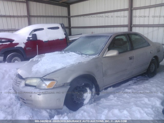 4T1BG22K4VU163471 - 1997 TOYOTA CAMRY CE/LE/XLE BROWN photo 2