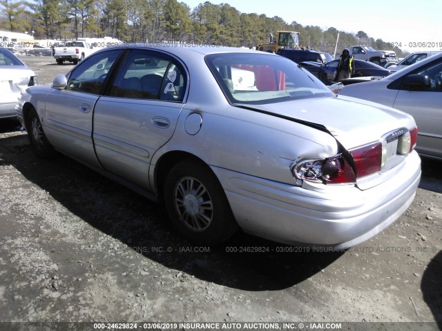 1G4HR54K73U198554 - 2003 BUICK LESABRE LIMITED SILVER photo 3