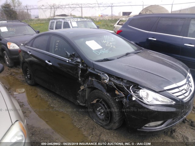 5NPEC4AB9CH497643 - 2012 HYUNDAI SONATA SE/LIMITED BLACK photo 1