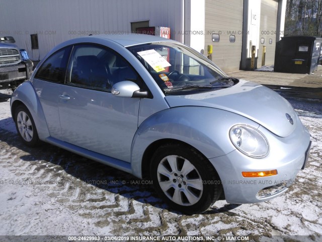 3VWPG3AG3AM023128 - 2010 VOLKSWAGEN NEW BEETLE Blau Foto 1