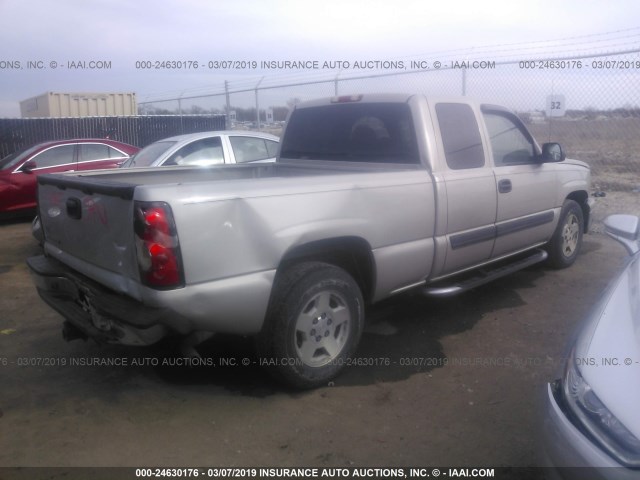 1GCEC19Z27Z141226 - 2007 CHEVROLET SILVERADO C1500 CLASSIC BEIGE photo 4