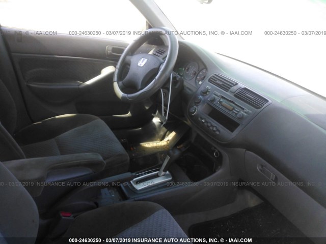 1HGES16355L017486 - 2005 HONDA CIVIC DX VP Boz foto 5