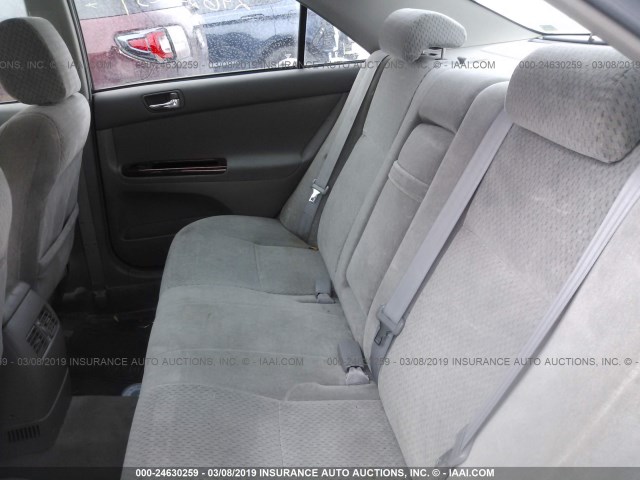 4T1BE32K03U775966 - 2003 TOYOTA CAMRY LE/XLE/SE GRAY photo 8
