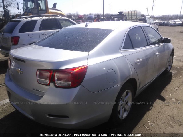 1G11C5SL9EU153713 - 2014 CHEVROLET MALIBU 1LT 银色 照片 4