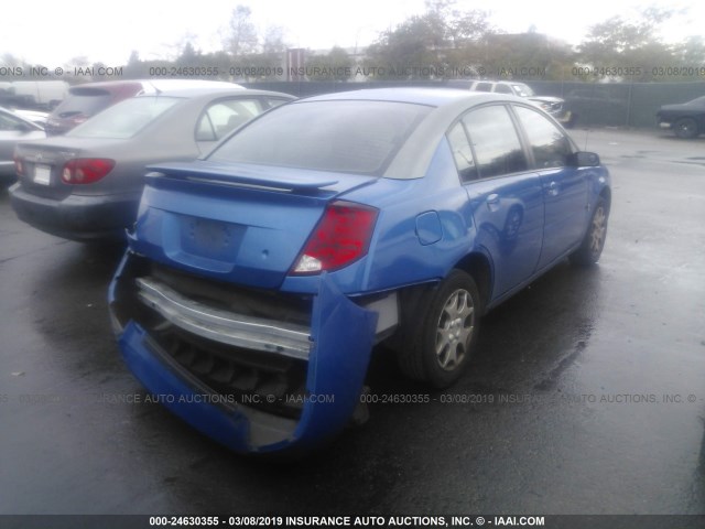 1G8AZ52F13Z132087 - 2003 SATURN ION LEVEL 2 蓝色 照片 4