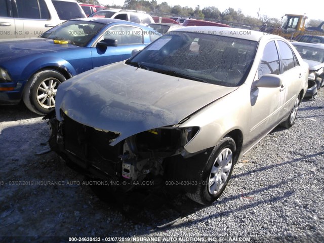 4T1BE32K55U409195 - 2005 TOYOTA CAMRY LE/XLE/SE TAN photo 2
