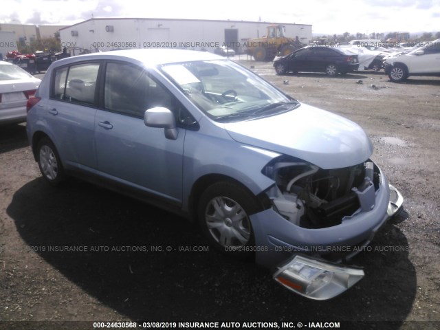 3N1BC1CP8AL433281 - 2010 NISSAN VERSA S/SL 浅蓝色 照片 1