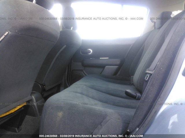 3N1BC1CP8AL433281 - 2010 NISSAN VERSA S/SL 浅蓝色 照片 8