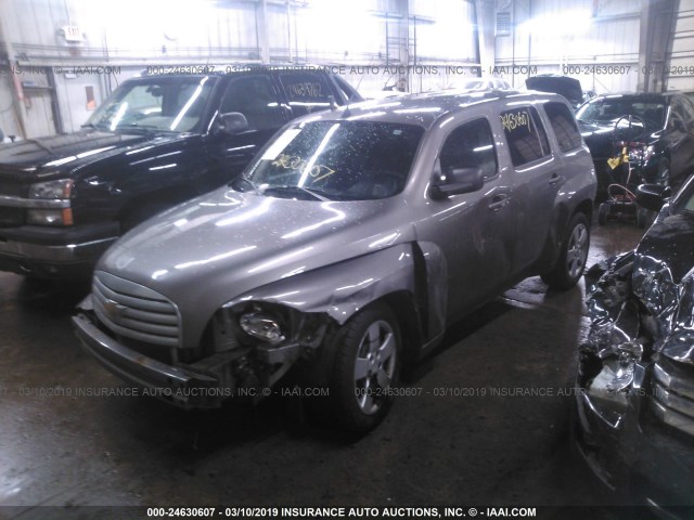 3GNBAAFW3BS535219 - 2011 CHEVROLET HHR LS Gris foto 2