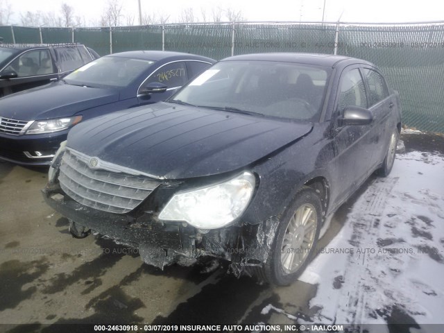 1C3LC56BX9N506014 - 2009 CHRYSLER SEBRING TOURING/LIMITED BLACK photo 2