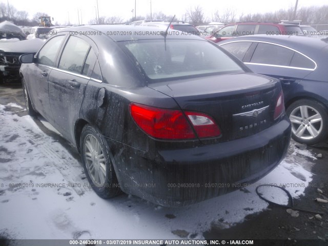 1C3LC56BX9N506014 - 2009 CHRYSLER SEBRING TOURING/LIMITED BLACK photo 3