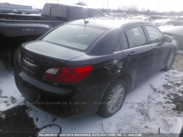 1C3LC56BX9N506014 - 2009 CHRYSLER SEBRING TOURING/LIMITED BLACK photo 4