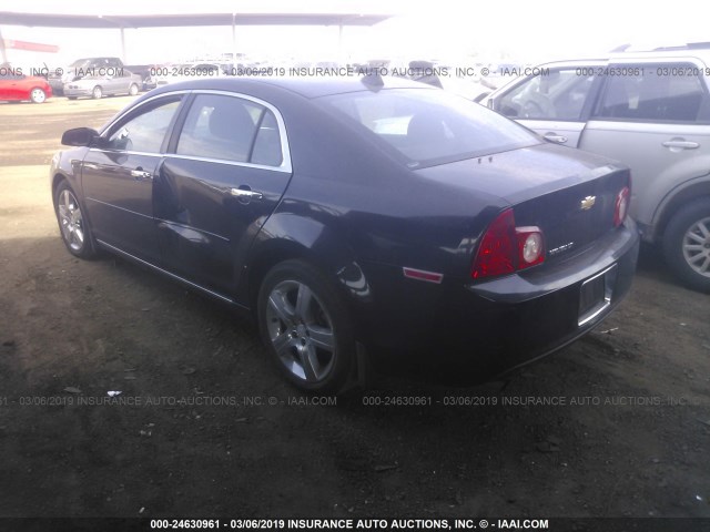 1G1ZC5E06CF362431 - 2012 CHEVROLET MALIBU 1LT 黑色 照片 3