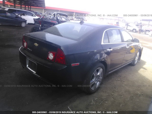 1G1ZC5E06CF362431 - 2012 CHEVROLET MALIBU 1LT 黑色 照片 4