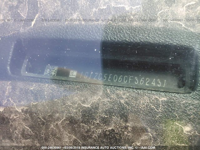 1G1ZC5E06CF362431 - 2012 CHEVROLET MALIBU 1LT 黑色 照片 9