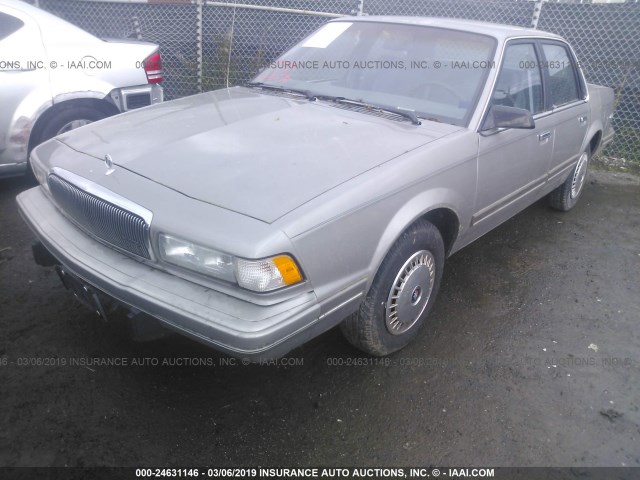 1G4AG55M4S6467703 - 1995 BUICK CENTURY SPECIAL GRAY photo 2