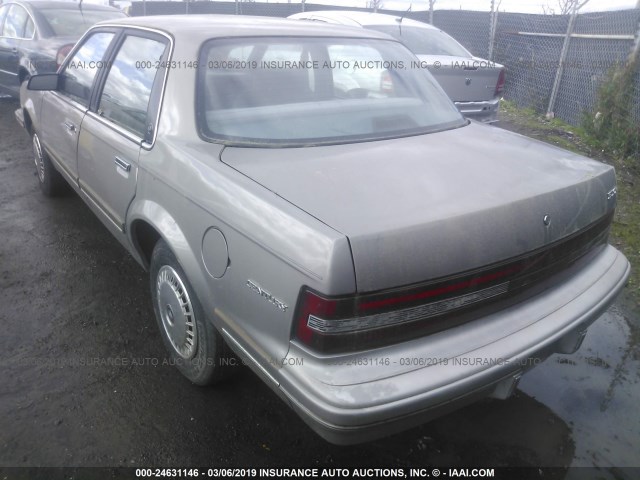 1G4AG55M4S6467703 - 1995 BUICK CENTURY SPECIAL GRAY photo 3