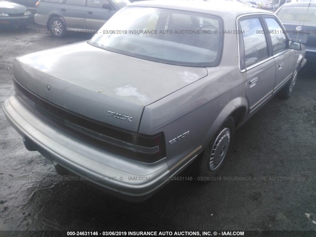 1G4AG55M4S6467703 - 1995 BUICK CENTURY SPECIAL GRAY photo 4
