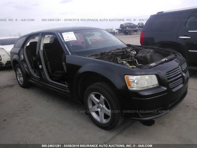 2D4FV47T08H104226 - 2008 DODGE MAGNUM BLACK photo 1